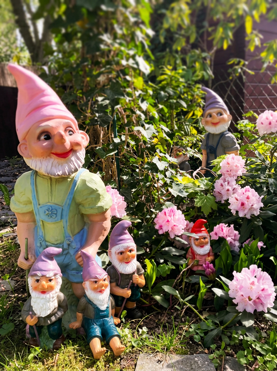 Gartenzwerge ohne Spießer-Image: der Klassiker wird bunt