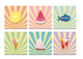 Coasters Beach Set