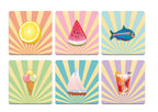 Coasters Beach Set