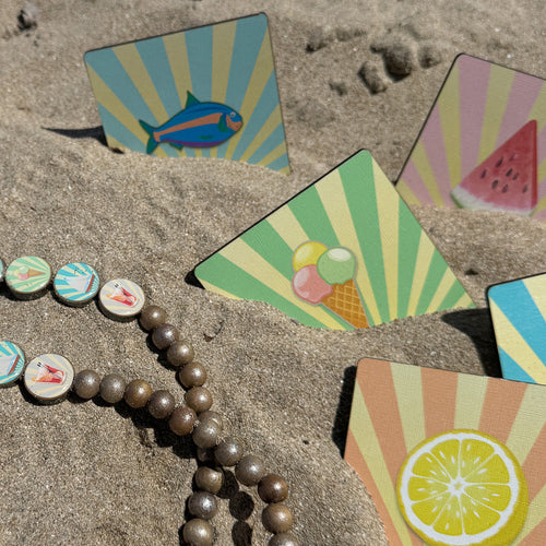 Untersetzer Beach Set
