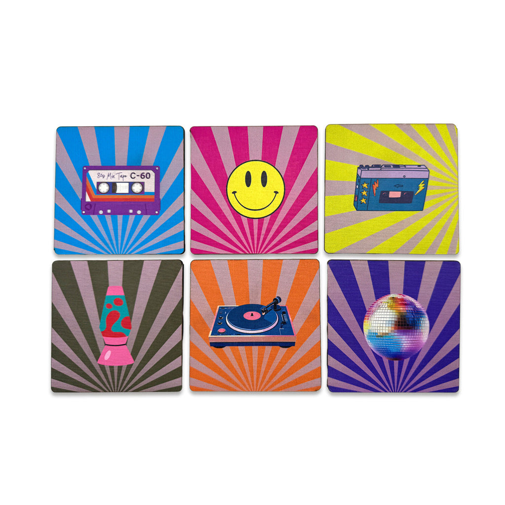 Coaster Disco Set