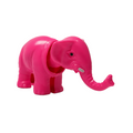 Wackelfigur Elefant Pink – bunter Wackelkopf als Deko, perfekt zum Verschenken