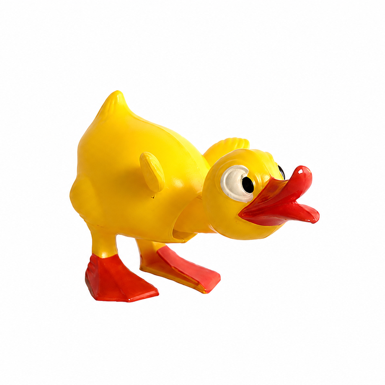 Wackelfigur Ente Gelb – bunter Wackelkopf als Deko, perfekt zum Verschenken