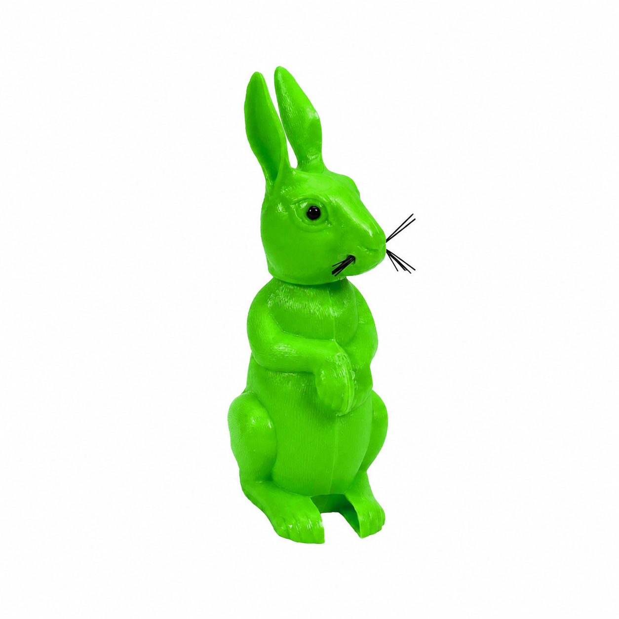 Wackelfigur Hase Grün – bunter Wackelkopf als Deko, der Hingucker für dein Zuhause