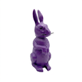 Wackelfigur Hase Lila – bunter Wackelkopf als Deko, ein Lieblingsstück fürs Regal