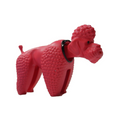 Wackelfigur Pudel Pink – bunter Wackelkopf als Deko, tolle Geschenkidee