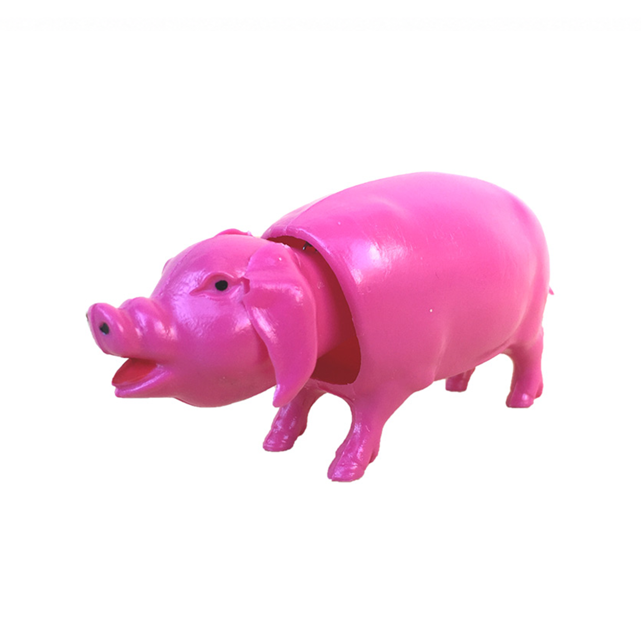 Wackelfigur Schwein Pink – bunter Wackelkopf als Deko, ideal als Geschenk