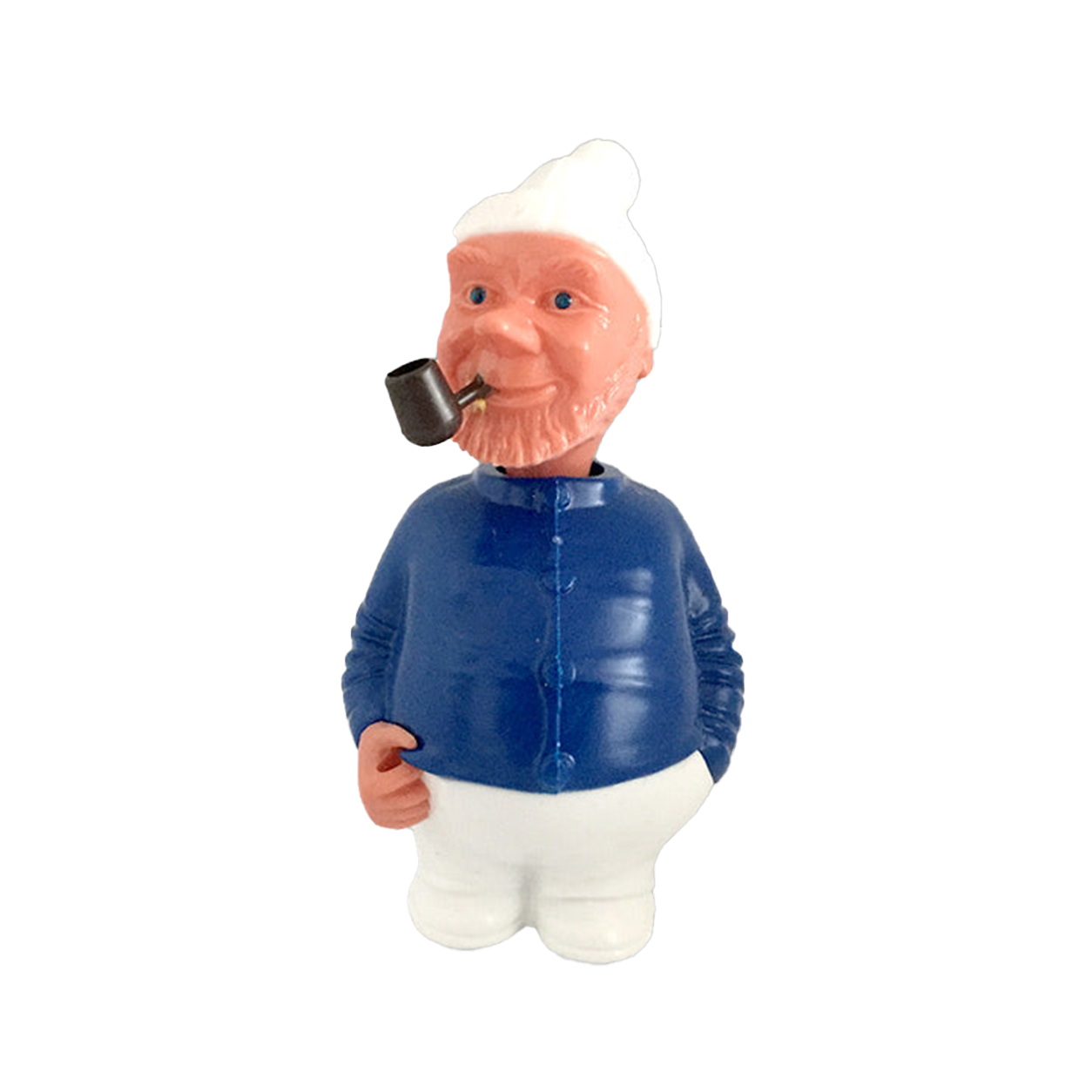 Wackelfigur Seemann Blau-Weiß – bunter Wackelkopf als Deko, ein Lieblingsstück fürs Regal