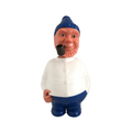 Wackelfigur Seemann Weiß-Blau – bunter Wackelkopf als Deko, tolle Geschenkidee